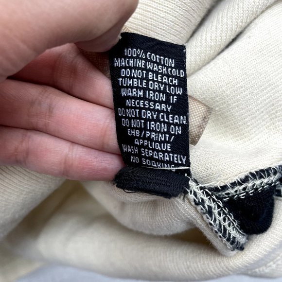 Y2K Vintage Southpole Sweater Mens XL Tan Beige Rib Knit Logo Skater Grunge - Picture 15 of 16